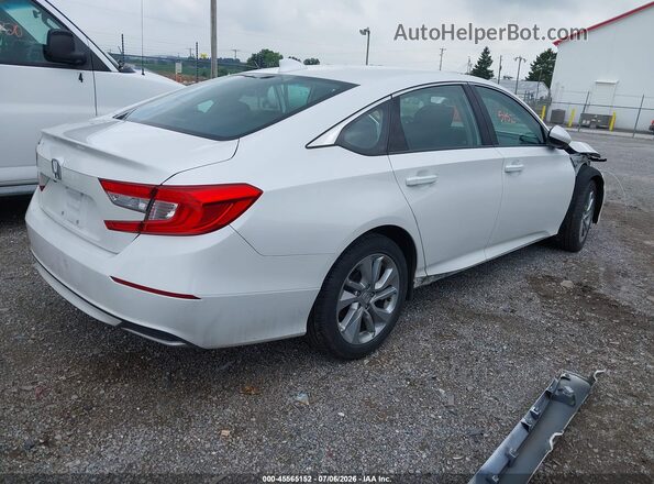 1HGCV1F1XLA079407 2020 HONDA ACCORD Белый Задняя правая четверть