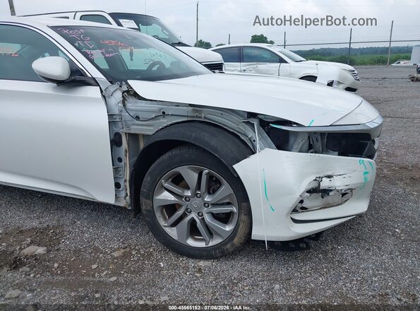 1HGCV1F1XLA079407 2020 HONDA ACCORD Белый Вид спереди