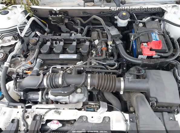 1HGCV1F1XLA079407 2020 HONDA ACCORD Белый Вид сзади