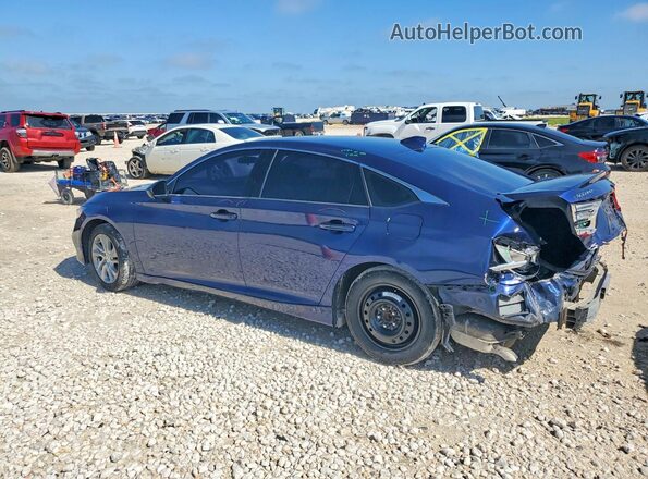 1HGCV1F1XLA085210 2020 HONDA ACCORD Синий Задняя левая четверть
