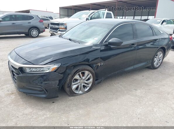 1HGCV1F1XLA133451 2020 HONDA ACCORD Black Przód lewy
