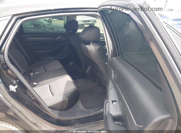 1HGCV1F1XLA133451 2020 HONDA ACCORD Black Widok naklejki z numerem VIN