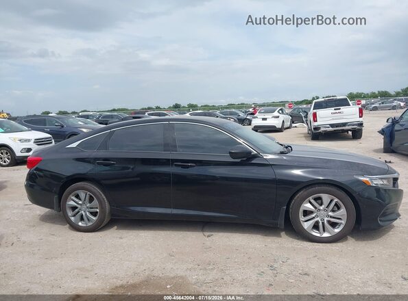 1HGCV1F1XLA133451 2020 HONDA ACCORD Black Widok wnętrza z tyłu