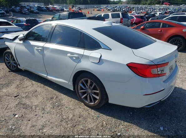 1HGCV1F1XMA015210 2021 HONDA ACCORD White Հետևի ձախ