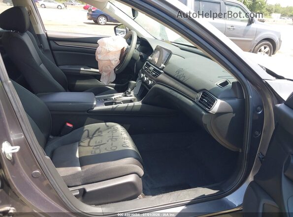 1HGCV1F1XMA053536 2021 HONDA ACCORD Gray Widok wnętrza z przodu