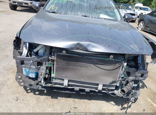 1HGCV1F1XMA053536 2021 HONDA ACCORD Gray Widok z przodu