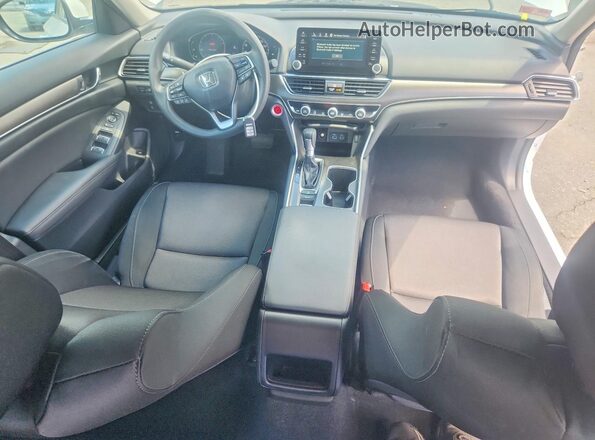 1HGCV1F1XNA038598 2022 HONDA ACCORD Белый Вид панели приборов
