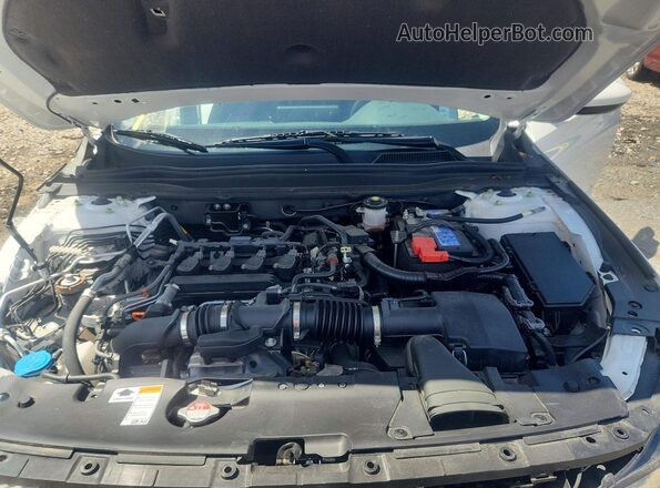 1HGCV1F1XNA038598 2022 HONDA ACCORD Белый Вид задней части салона