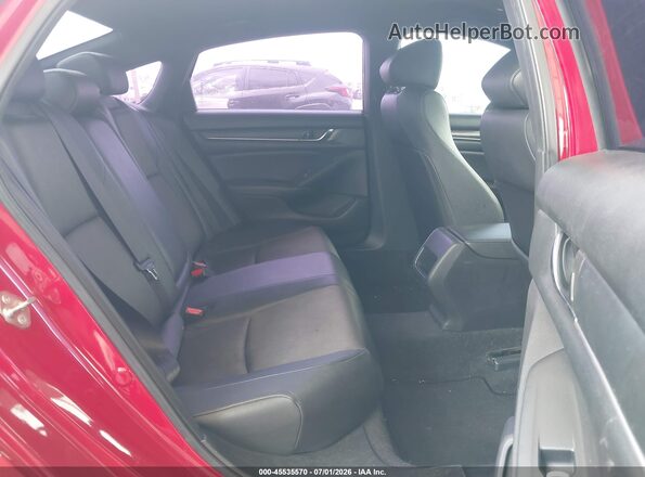 1HGCV1F30KA012136 2019 HONDA ACCORD Red VIN sticker view
