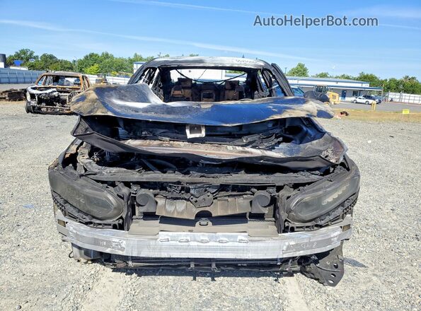 1HGCV1F30KA032287 2019 HONDA ACCORD Black წინა ხედი