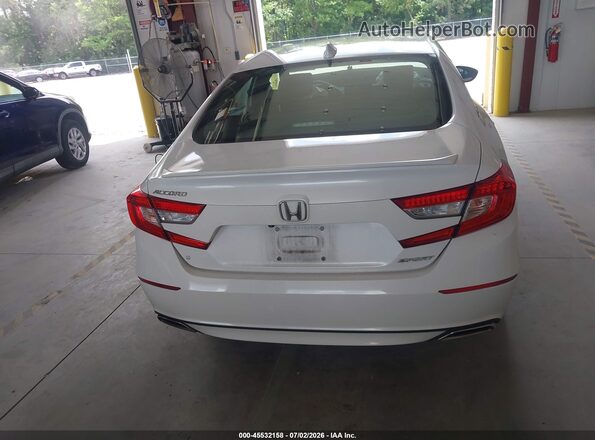 1HGCV1F30KA056945 2019 HONDA ACCORD White 