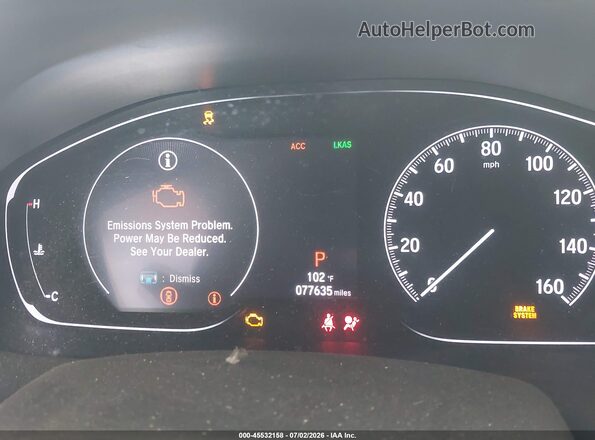 1HGCV1F30KA056945 2019 HONDA ACCORD White 