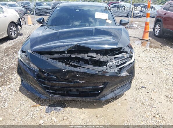 1HGCV1F30KA062423 2019 HONDA ACCORD Black 