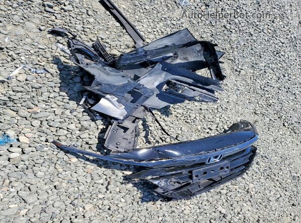 1HGCV1F30LA011795 2020 HONDA ACCORD Black Вид підкапотного простору