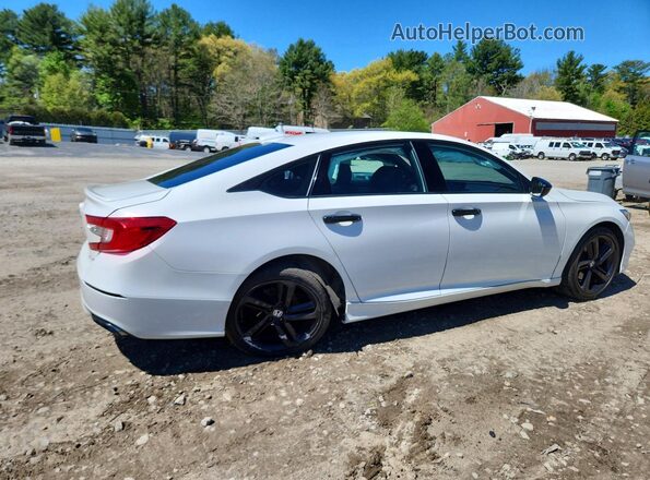 1HGCV1F30LA025549 2020 HONDA ACCORD White Rear right