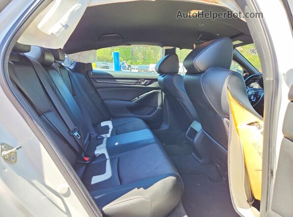 1HGCV1F30LA025549 2020 HONDA ACCORD White Rear seats view