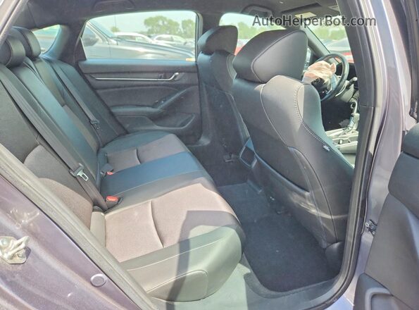 1HGCV1F30LA035756 2020 HONDA ACCORD Gray Vista de los asientos traseros