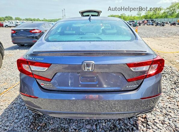 1HGCV1F30LA035756 2020 HONDA ACCORD Gray Vista trasera