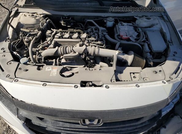 1HGCV1F30LA060771 2020 HONDA ACCORD White Rear interior view