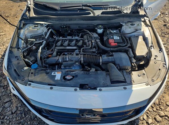 1HGCV1F30LA061838 2020 HONDA ACCORD Белый Вид задней части салона