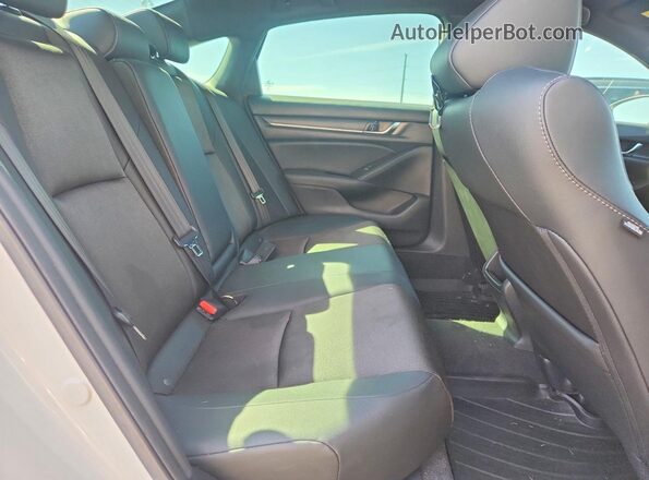 1HGCV1F30LA061838 2020 HONDA ACCORD Белый Вид задних сидений