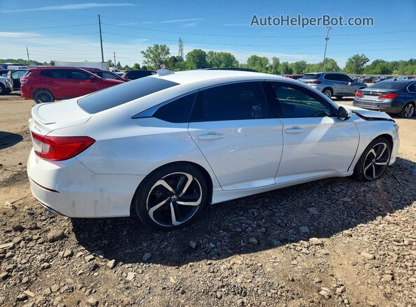 1HGCV1F30LA061838 2020 HONDA ACCORD Белый Задняя правая четверть