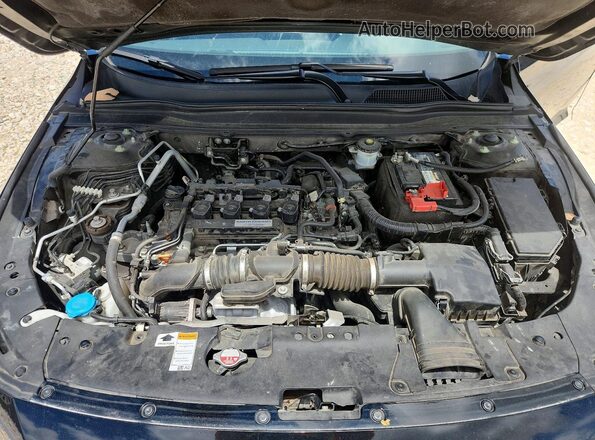 1HGCV1F30LA080762 2020 HONDA ACCORD Black Սալոնի հետևի տեսք