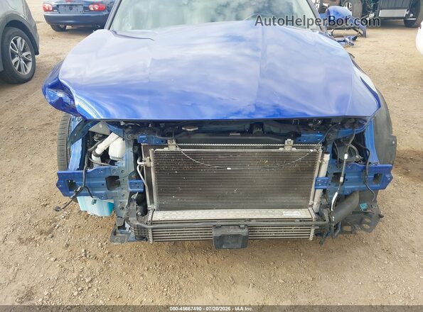 1HGCV1F30LA148199 2020 HONDA ACCORD Blue Widok z przodu