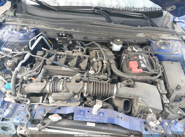 1HGCV1F30LA148199 2020 HONDA ACCORD Blue Widok z tyłu
