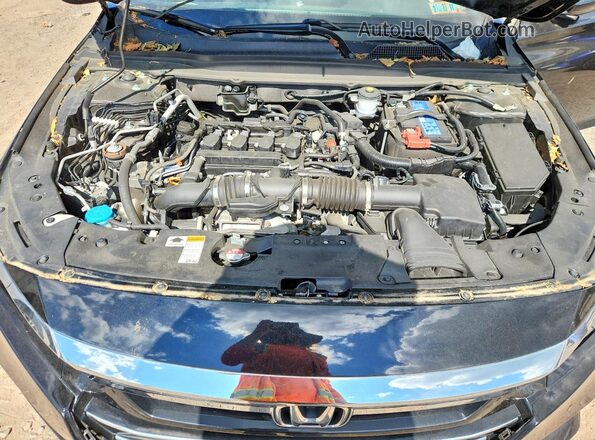 1HGCV1F30MA051845 2021 HONDA ACCORD Charcoal Вид задньої частини салону