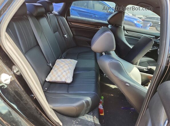 1HGCV1F30MA051845 2021 HONDA ACCORD Charcoal Вид задніх сидінь