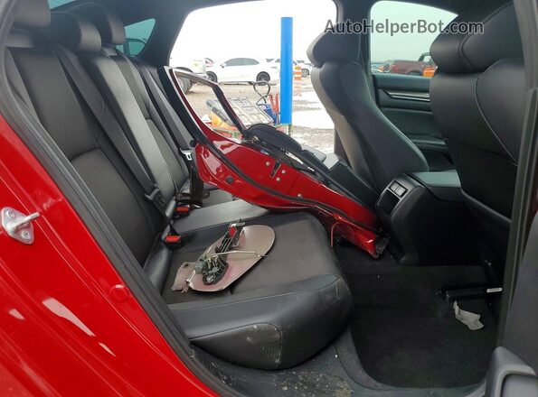 1HGCV1F30MA077975 2021 HONDA ACCORD Красный Вид задних сидений