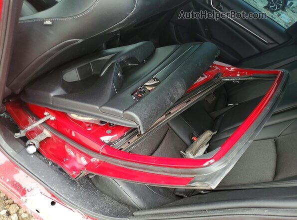 1HGCV1F30MA077975 2021 HONDA ACCORD Красный Вид подкапотного пространства