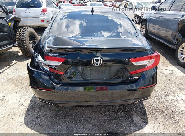 1HGCV1F30MA079435 2021 HONDA ACCORD Black 