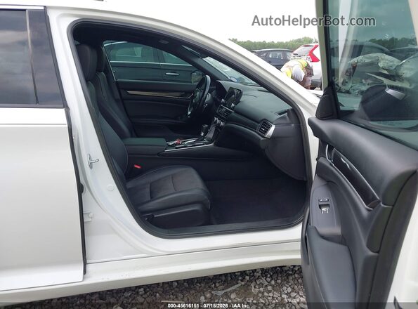 1HGCV1F30MA080049 2021 HONDA ACCORD White Vista interior delantera