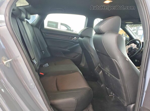 1HGCV1F30MA100395 2021 HONDA ACCORD Gray Вид задніх сидінь