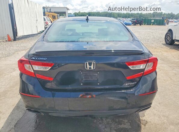 1HGCV1F30MA101563 2021 HONDA ACCORD Черный Вид сзади