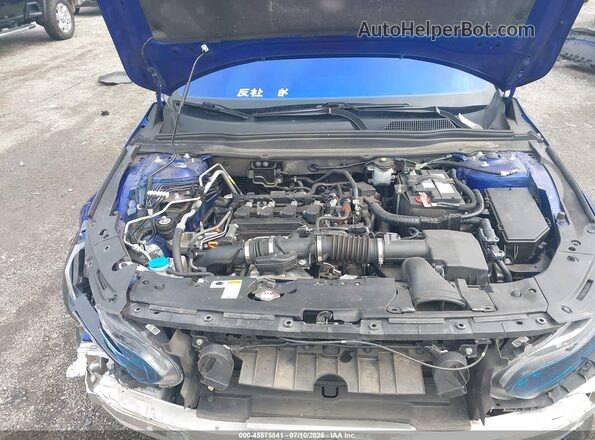 1HGCV1F30MA110831 2021 HONDA ACCORD Blue Vista trasera