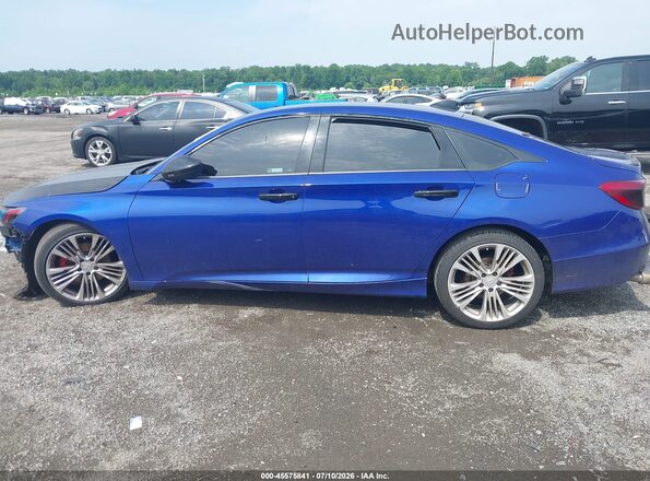 1HGCV1F30MA110831 2021 HONDA ACCORD Blue 