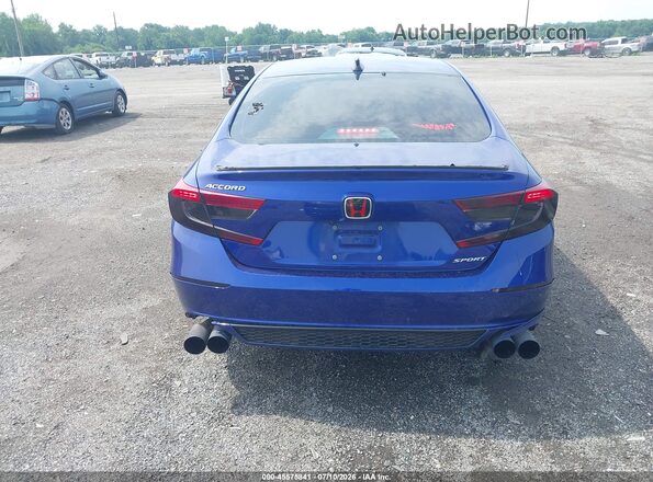 1HGCV1F30MA110831 2021 HONDA ACCORD Blue 