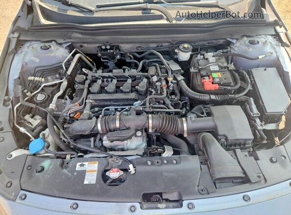 1HGCV1F30MA800868 2021 HONDA ACCORD Gray Սալոնի հետևի տեսք