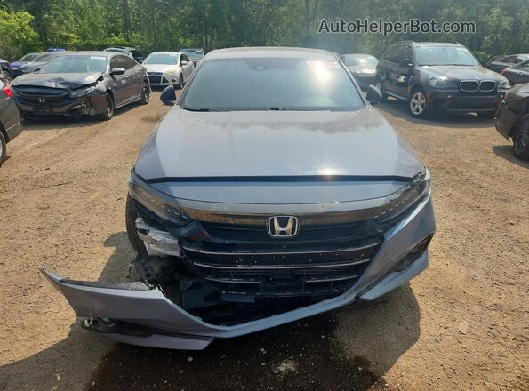 1HGCV1F30MA800868 2021 HONDA ACCORD Gray Դիմացի տեսք