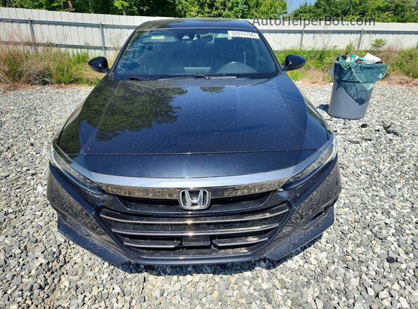 1HGCV1F30NA074396 2022 HONDA ACCORD Черный Вид спереди