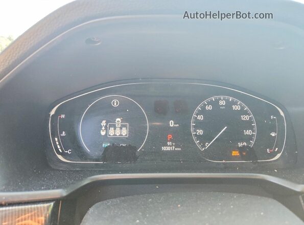 1HGCV1F30NA074396 2022 HONDA ACCORD Черный Вид щитка приборов