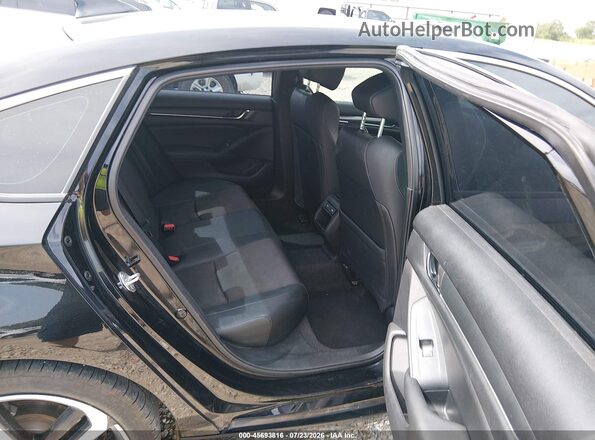 1HGCV1F30NA079775 2022 HONDA ACCORD Black VIN կոդի պիտակի տեսք
