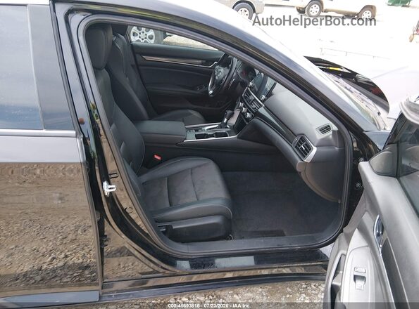 1HGCV1F30NA079775 2022 HONDA ACCORD Black Սալոնի դիմացի տեսք