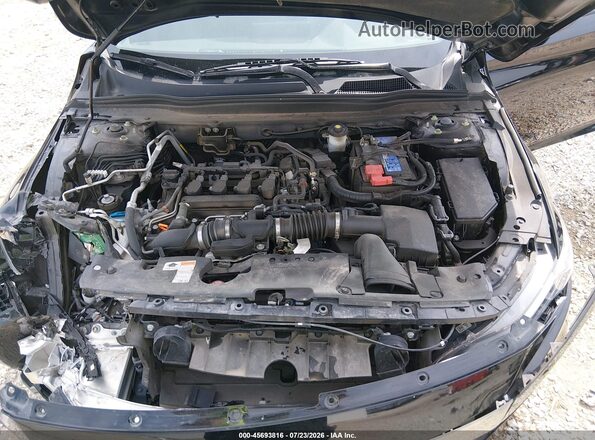 1HGCV1F30NA079775 2022 HONDA ACCORD Black Հետևի տեսք