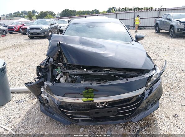 1HGCV1F30NA079775 2022 HONDA ACCORD Black Սարքավորումների վահանակի տեսք