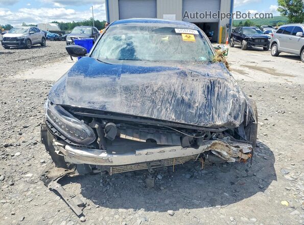 1HGCV1F30NA087780 2022 HONDA ACCORD Black Դիմացի տեսք