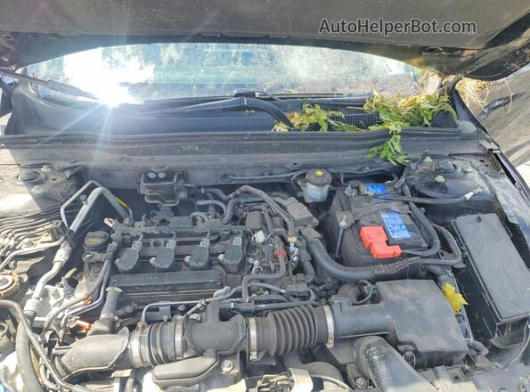 1HGCV1F30NA087780 2022 HONDA ACCORD Black Սալոնի հետևի տեսք